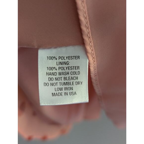 NWT Pearl by Lela Rose Rose Multi Polka Dot Dotted Ruffle Dress Size 8 $475 - Picture 8 of 8